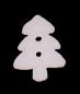 Preview: Kids button as a Christmas tree in white 17 mm 0,67 inch